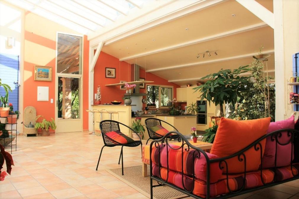 Bed and Breakfast Santolines En Provence Piolenc Екстер'єр фото